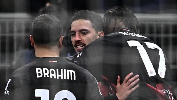 Milan venció 1-0 a Napoli por cuartos de final de la Champions League 2022-23. (Foto: AFP)