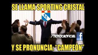 Sporting Cristal se coronó campeón pero fue víctima de memes