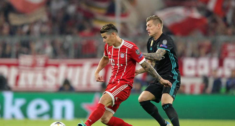 James Rodríguez confesó sentirse feliz en el Bayern Múnich | Foto: Getty Images