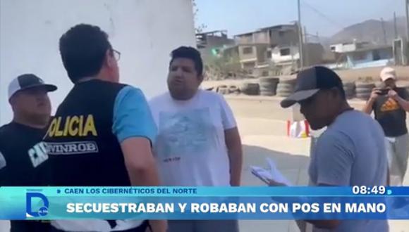 Delincuentes secuestraban y robaban con POS en mano. (Foto: Domingo al Día)