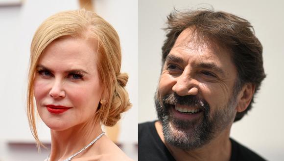 Nicole Kidman y Javier Bardem compartieron roles en “Being the Ricardos” (2021). (Foto: AFP).