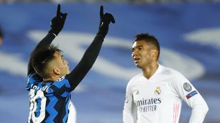 Real Madrid vs. Inter: Lautaro Martínez descontó para los ‘Nerazzurri’ tras taco notable de Nicolò Barella | VIDEO 