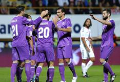 Real Madrid "aplastó" 7-1 al Leonesa por la Copa del Rey