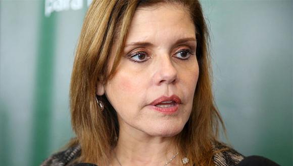 "No puede ser que no se hagan los procesos en su contra [de Chávarry] como se deben hacer y en la Subcomisión de Acusaciones Constitucionales se haga larga", señaló la vicepresidenta.&nbsp;(Foto: Agencia Andina)