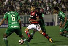 Con Guerrero, Flamengo empató 0-0 con Chapecoense en la Copa Sudamericana 