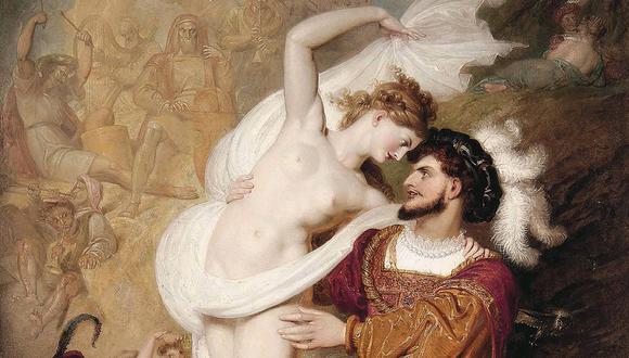 Fausto y Lilith, por Richard Westall, 1831. (GETTY IMAGES).