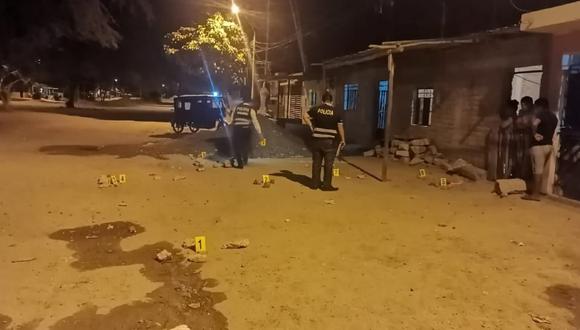 Policías llegaron a recabar información y aún formulan la hipótesis del asesinato (Foto: PNP)