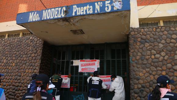 Huancayo: clausuran mercado Modelo por 15 días debido a riesgo sanitario