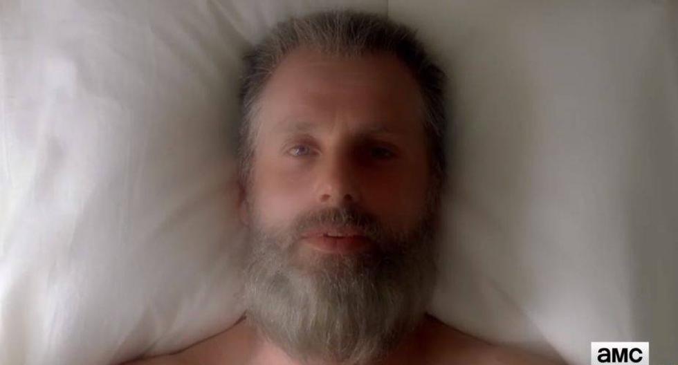 ¿Rick Grimes de viejo? (Foto: The Wakling Dead / AMC)