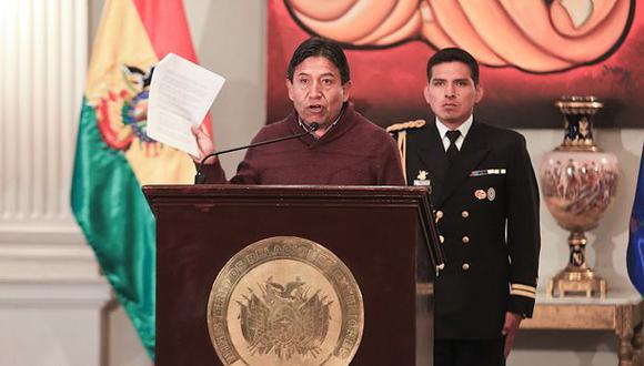 Canciller boliviano: No protegemos a personas con proceso común