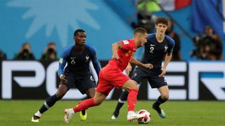 Francia vs. Bélgica: la fabulosa acción de Hazard ante la marca de Pavard y Pogba [VIDEO]