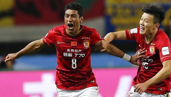 Paulinho no formó parte de la última convocatoria del Guangzhou Evergrande. La prensa internacional aseguró que fue liberado para firmar su contrato con el Barcelona. (Foto: AFP)