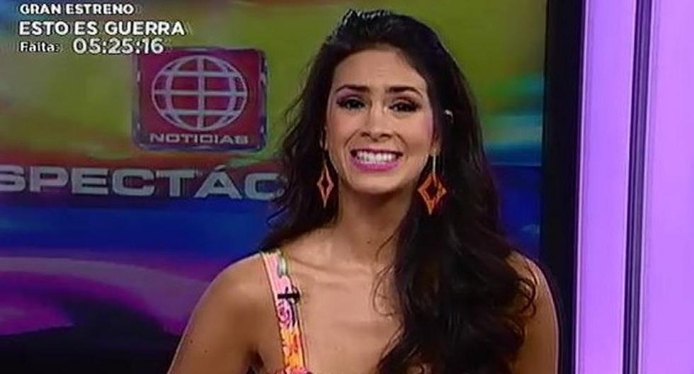 Sully Sáenz debutó como conductora de espectáculos. (Foto: Captura América TV)