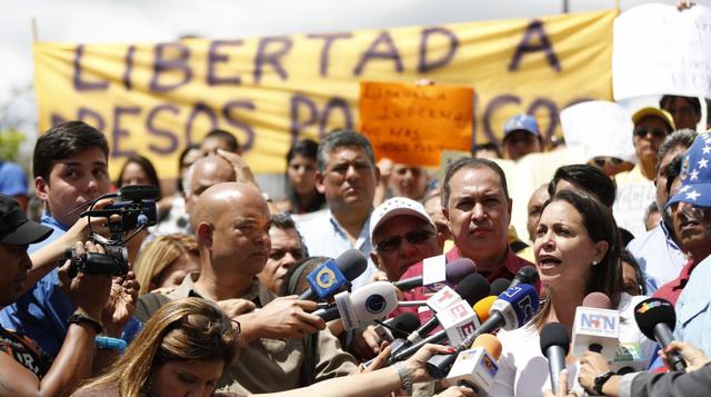 Opositores en Caracas exigieron la libertad de Antonio Ledezma - 1