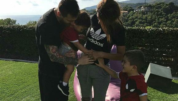 Lionel Messi: nació Ciro, el tercer hijo del crack argentino. (Foto: Instagram)