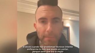 Viña del Mar: Adam Levine se disculpa con seguidores tras insultarlos