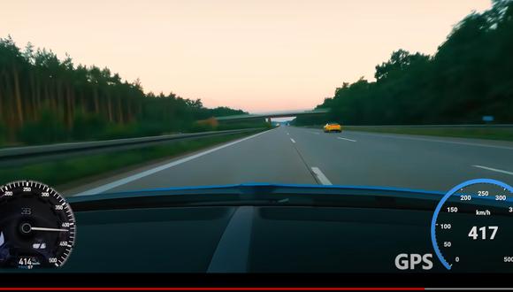 Radim Passer condujo a 417 kilómetros por hora por una carretera de Alemania. (Captura de video / YouTube).