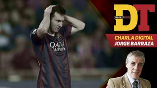 Jorge Barraza: "Messi debería pensar seriamente en irse"