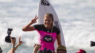 Stephanie Gilmore ganó la primera fecha del Mundial de surf