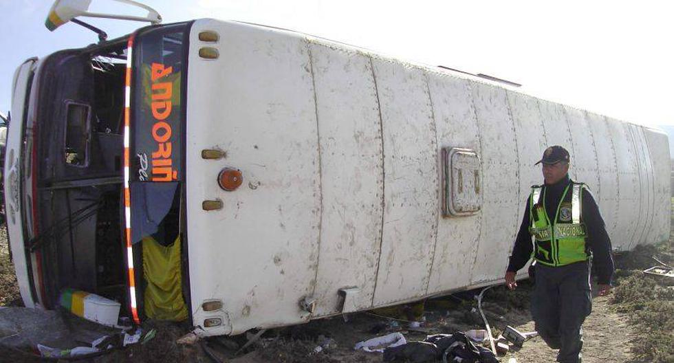 Vehículo transportaba trabajadores de la minera Rinconada. Foto referencial. (USI)