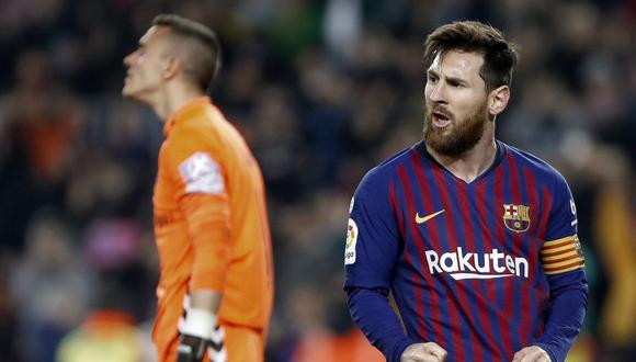 Lionel Messi le dio el triunfo al Barcelona ante Valladolid con un gol de penal. (Foto: EFE)