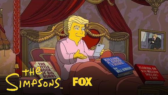 Los primeros 100 días de Trump, según la visión de Los Simpson