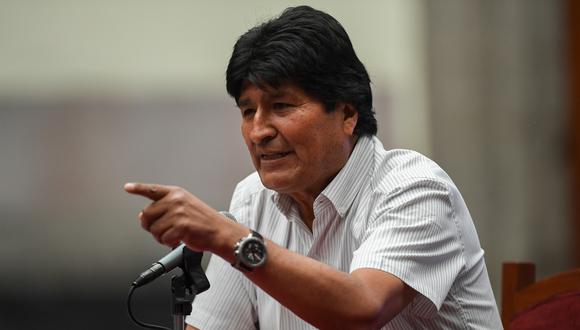 El domingo, Morales, de 60 años, renunció a la presidencia que había ocupado desde 2006 tras perder el apoyo de las fuerzas armadas y de la policía. (Foto: AFP)
