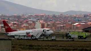 Peruvian Airlines: Avión que derrapó en Bolivia tuvo descenso abrupto en Cusco