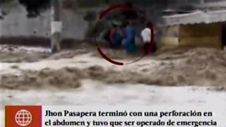 Huachipa: balean a hombre que intentó salvar a perro en huaico
