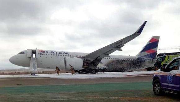 Qué dijeron 2 de los pasajeros sobrevivientes tras el accidente que sufrió un avión en el Aeropuerto Internacional Jorge Chávez | Foto: Andina