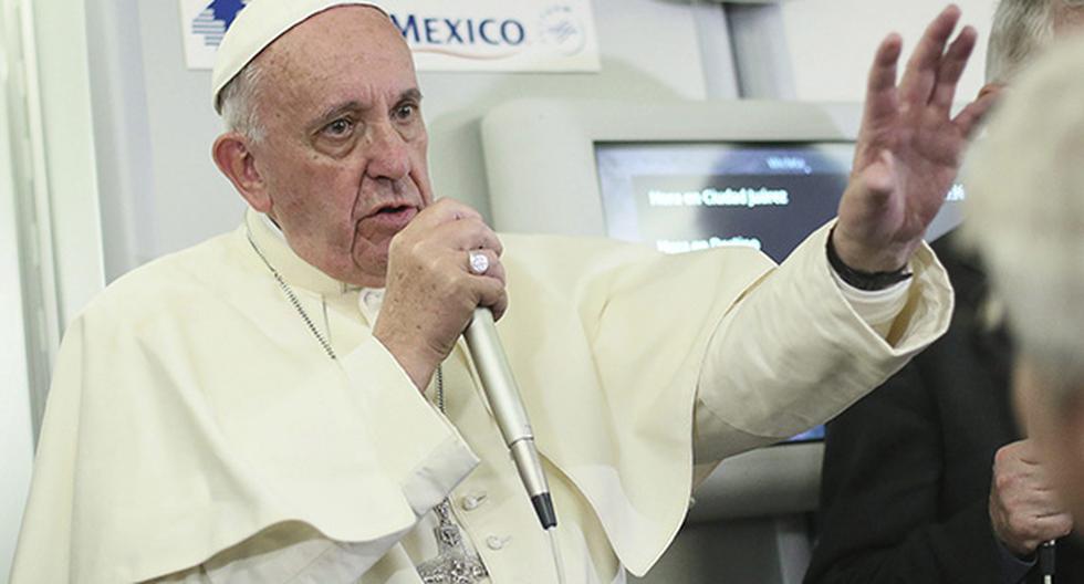 El papa aludió al uso de anticonceptivos en relación con el virus del zika. (Foto: Getty Images)