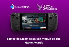 The Game Awards 2022: regalarán una Steam Deck cada minuto durante los ‘Oscar’ de los videojuegos