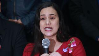 Verónika Mendoza niega que exista un “cogobierno” con el Partido Morado: “Es otra gracia más de Ollanta Humala”