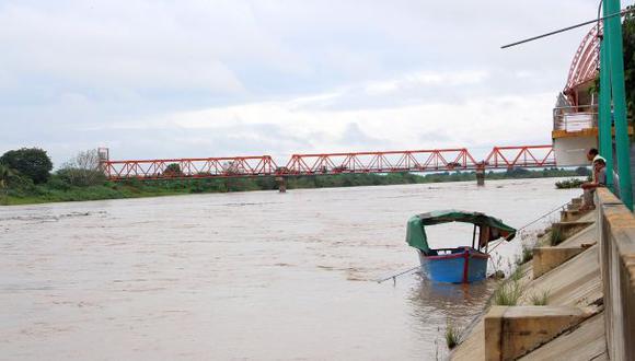 Río Tumbes está en alerta roja por aumento de caudal