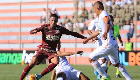 Universitario le ganó 2-1 a Ayacucho FC en su reciente presentación en la Liga 1. (Foto: Liga de Fútbol Profesional)