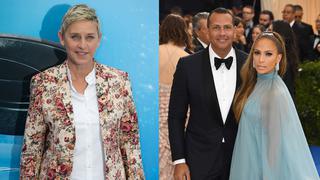 Jennifer Lopez: Ellen DeGeneres fue crucial para que Alex Rodriguez le pida matrimonio | VIDEO