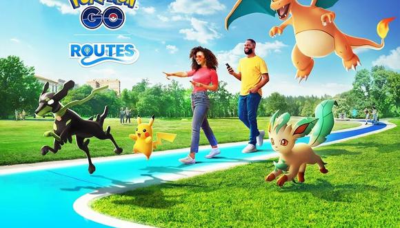 Pokémon GO lanza Rutas y podrás capturar a Zygarde.