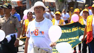 Día de la Mujer: tres mil personas marcharon por las calles de Trujillo | FOTOS