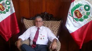General EP (r) Wilson Barrantes visita a Pedro Castillo en Palacio de Gobierno