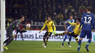 Dortmund igualó 2-2 ante Wolfsburg y sigue en zona de descenso