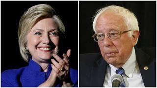 EE.UU.: Clinton y Sanders se reúnen para hacerle frente a Trump