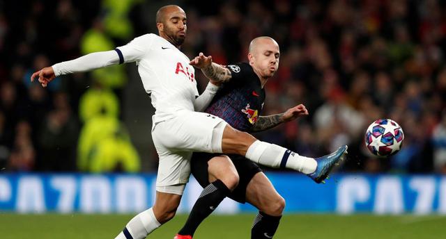 Tottenham vs. Leipzig, en Londres, por la Champions League. (Foto: AFP)
