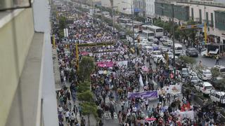 #NiUnaMenos: así se desarrolló marcha contra violencia machista