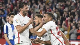 Sevilla es el nuevo líder de la Liga española: venció 1-0 al Real Valladolid | VIDEO