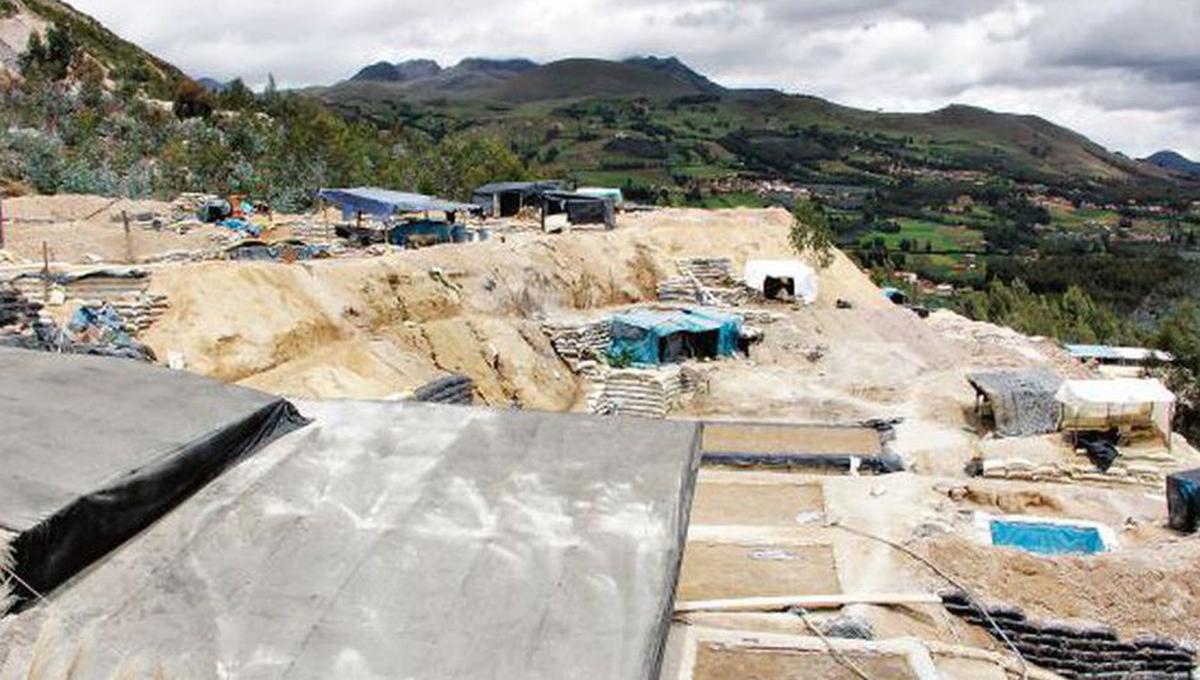 El cerro El Toro, en Huamachuco, es el lugar de mayor extracción ilegal de minerales en La Libertad (Foto: Johnny Aurazo)