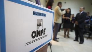 ONPE: Nacionalismo y APP declararon cero soles como ingresos