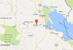 Perú: sismo de 4,1 grados en Puno pasó desapercibido