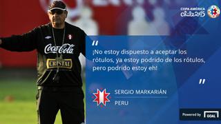 Copa América Chile 2015 recordó esta frase de Sergio Markarián