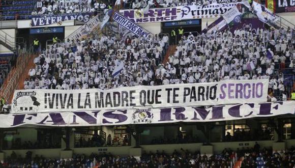 Real Madrid: Sergio Ramos recibió muestras de apoyo en Bernabéu