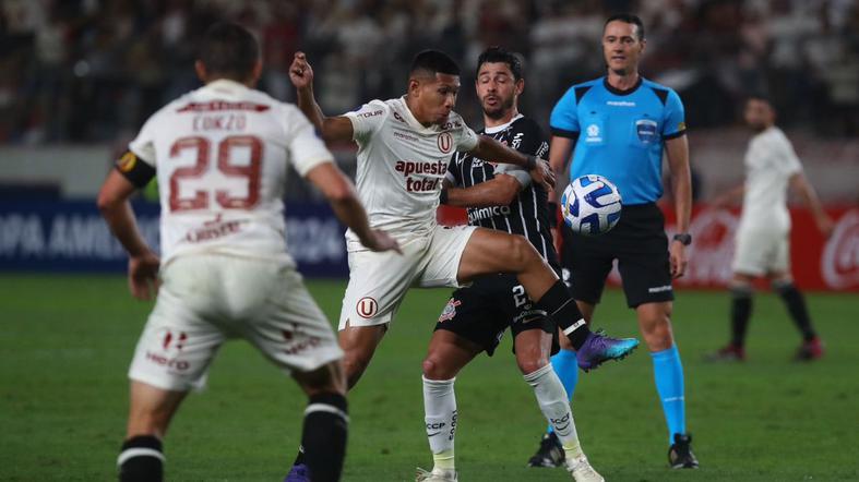 Resultado Universitario vs. Corinthians: cremas perdieron 2-1 y fueron eliminados de la Sudamericana